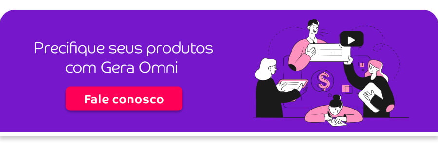 Com o omnichannel, é possível fazer a precificação de produtos de forma estratégica . Saiba mais sobre o Gera Omni e comece esse processo!